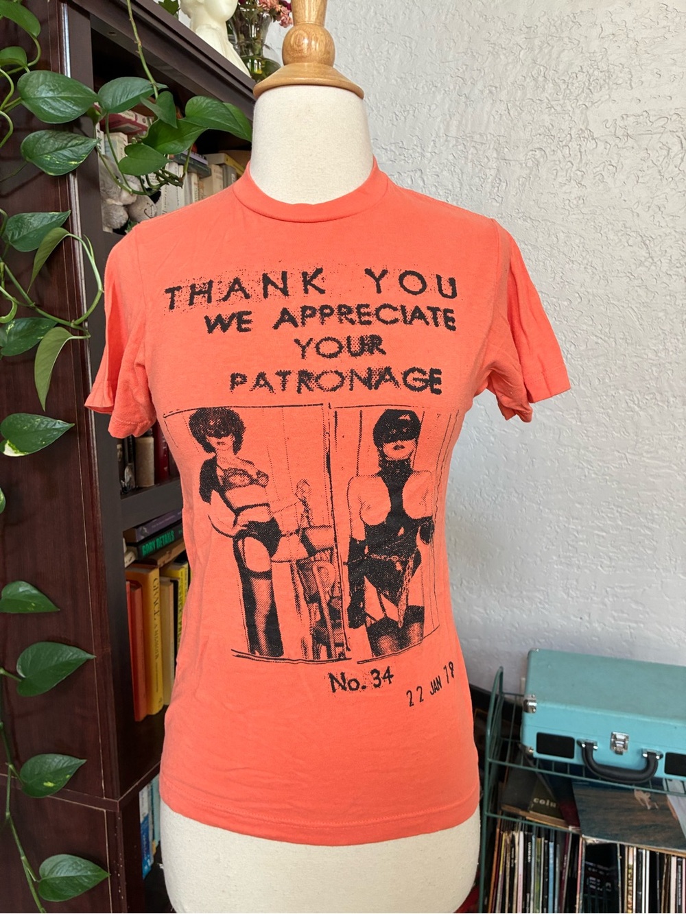 Julia Gorton No Wave Patronage Bondage Shirt XS